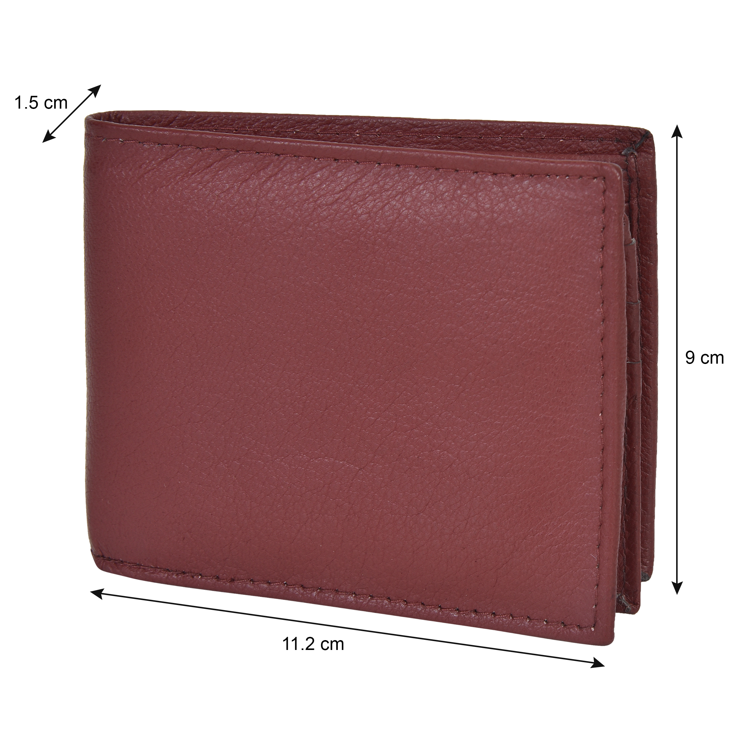 Slim Bifold Wallet With Coin Pocket Literacy Basics