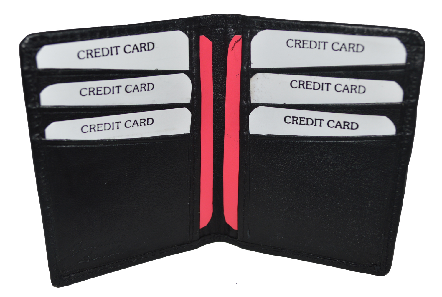 Marshal Porta Carte Di Credito In Vera Pelle Di Agnello Morbida Con Portachiavi, Nero, Taglia Unica, Portafoglio Porta Carte - Foto 12